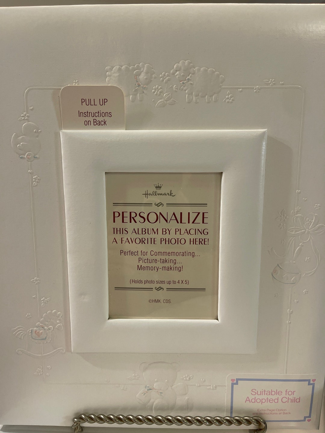Hallmark Memory Box Hallmark Baby Album: Embossed Keepsake Memory Book, New in Box ...