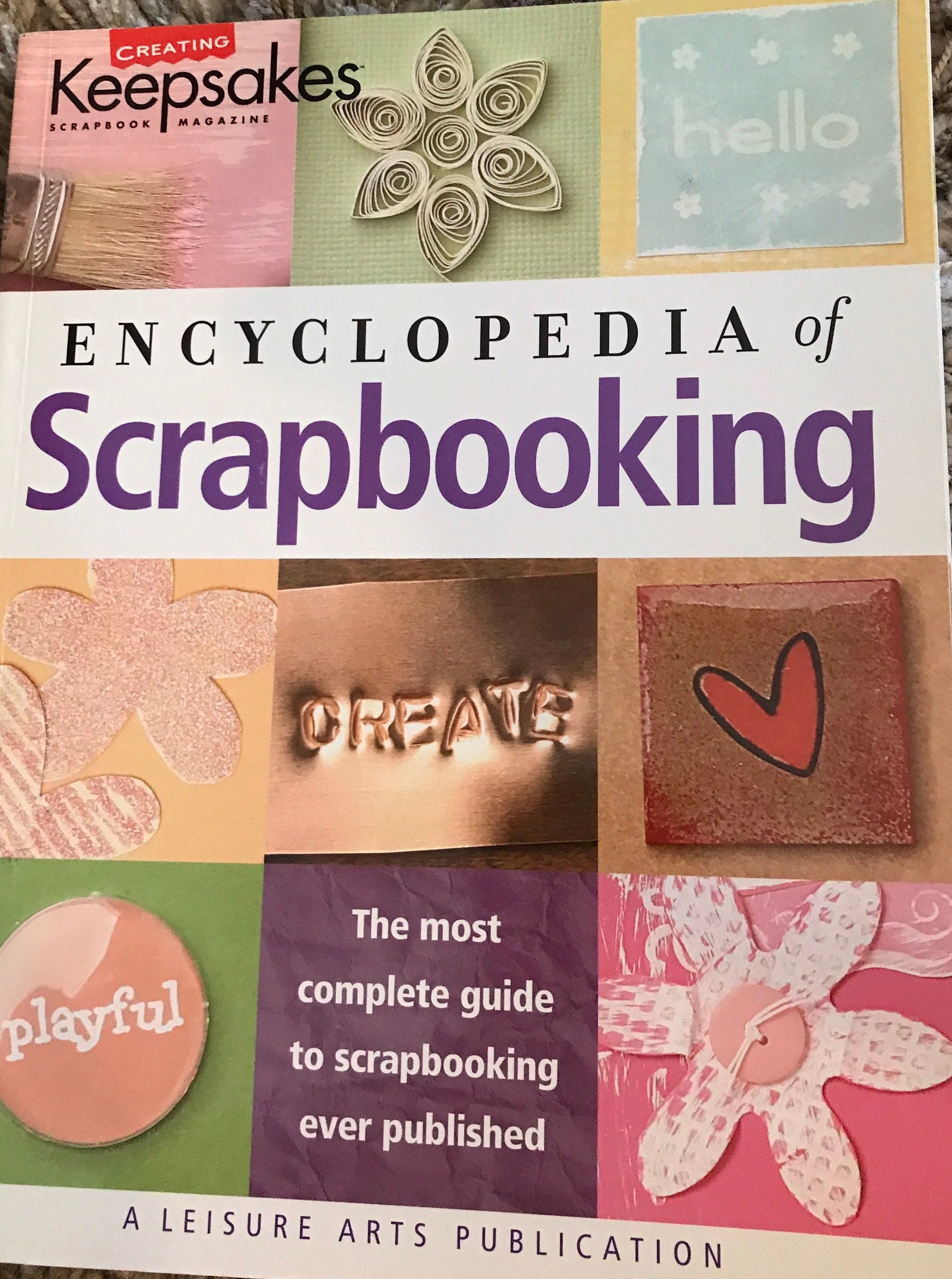 BOOK Creating Keepsakes Encyclopedia of Scrapbooking the -  Sweden