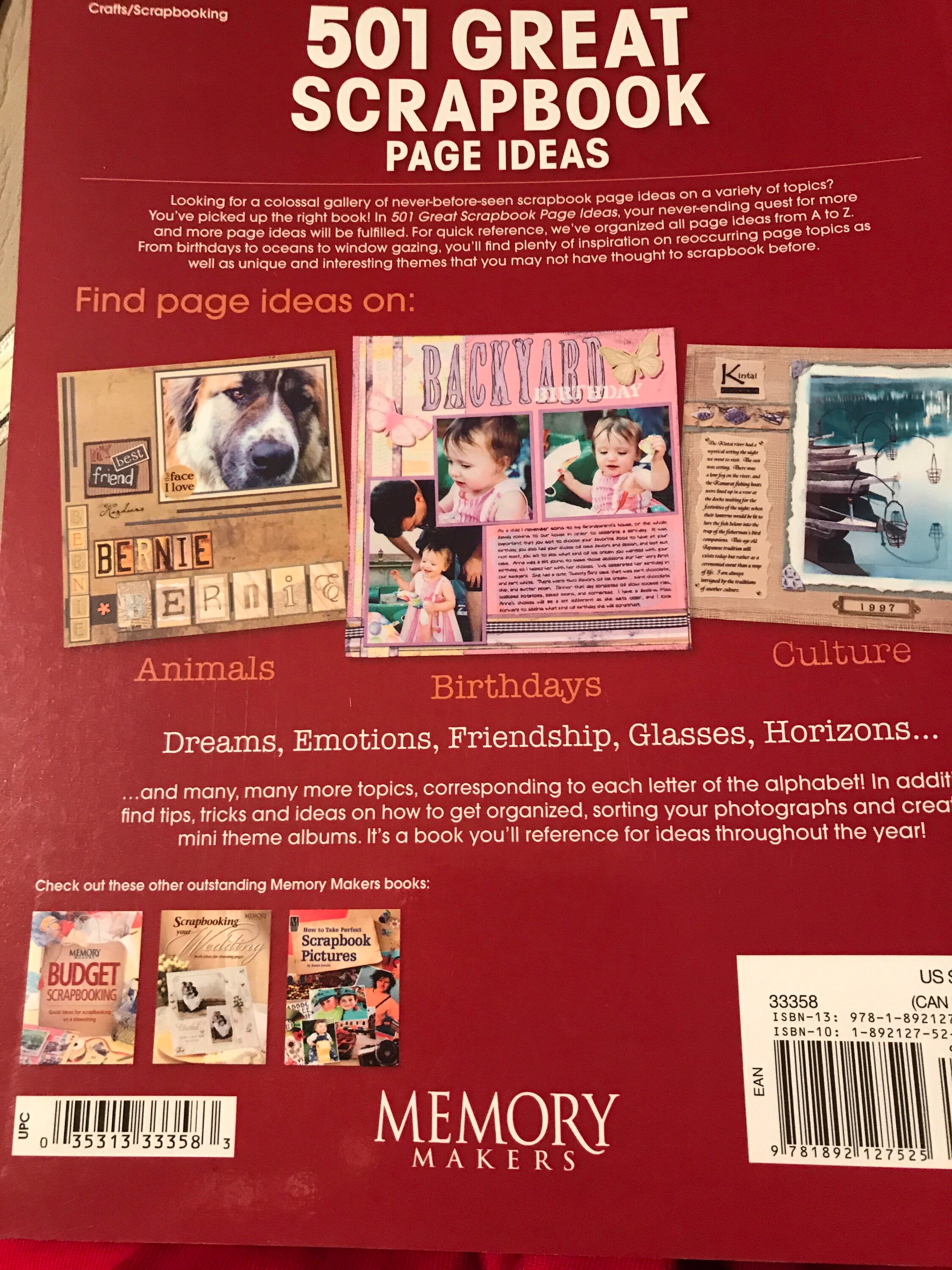 MEMORY MAKERS GETING THE MOST FROM YOUR SCRAPBOOK TOOLS, P.B. 96 PAGES