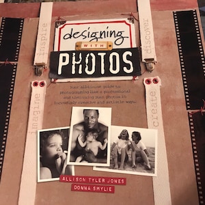 BOOK - Designing with Photos- inspire - imagine - discover - create - 2003 - F1