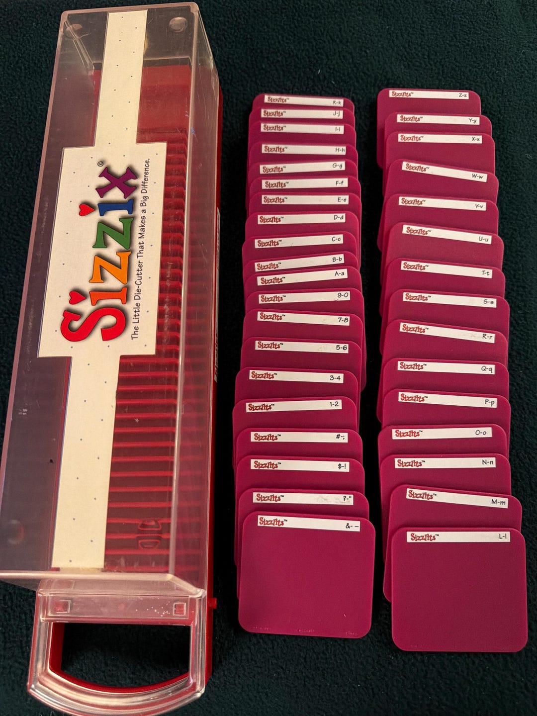 Sizzix -sizzlits - Girls Are Weird - 35 Dies - FL2 - Etsy