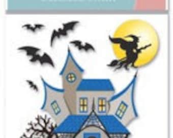 Jolee's Boutique Haunted House Stickers - SPJB523 - 7 Stickers - New in Package! Scrapbooking & Card Making Embellishments - Wire
