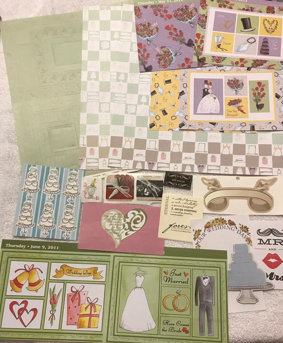 Wedding Scrapbook Kit: 2 - 12