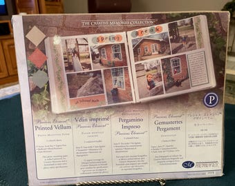 Creative Memories Printed Vellum Paper: Photo Mounting Paper, Acid & Lignin-Free (6 Sheets, 2004) - F1