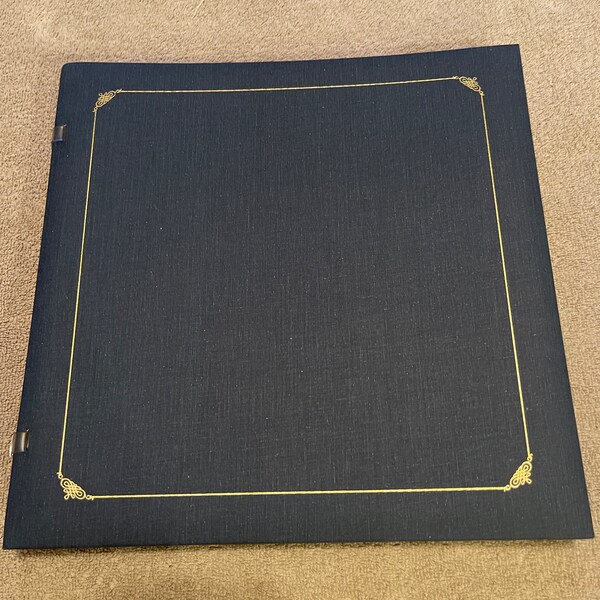 Strap Hinge 12x12 Scrapbook Album Etsy