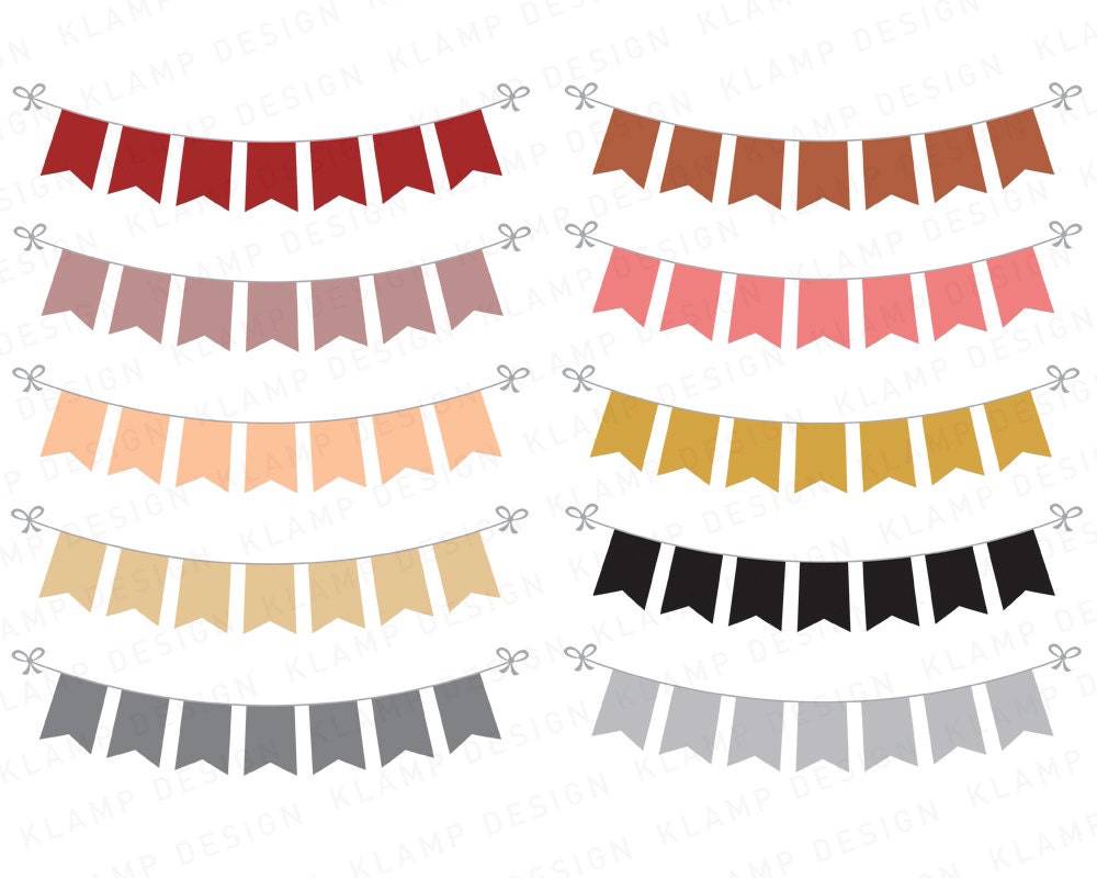 Bunting Banners Clipart: banner FLAG Clipart Party Bunting, Banner ...