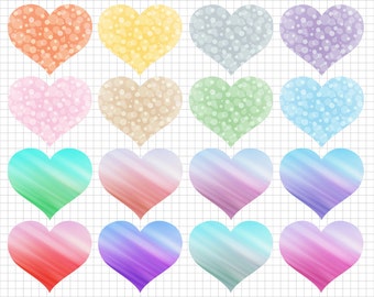 Heart Clipart: "Heart Frame Clipart" for card making, scrapbooking, Valentine Clip Art, Love Clipart, Digital Heart Frame, Heart Labels