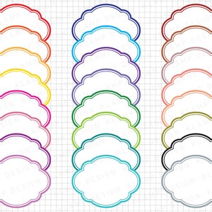 Marco de imágenes prediseñadas: "Digital marco Clip Art" etiqueta de imágenes prediseñadas, marco etiquetas, etiqueta, fronteras Digital, marco gráficos Clipart, Digital de etiquetas, etiquetas