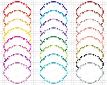 Clipart Frame: "Digital Frame Clip Art" Clipart Label, Frame Tags, Label Clipart, Digital Borders, Frame Graphics, Digital Tags, Tags