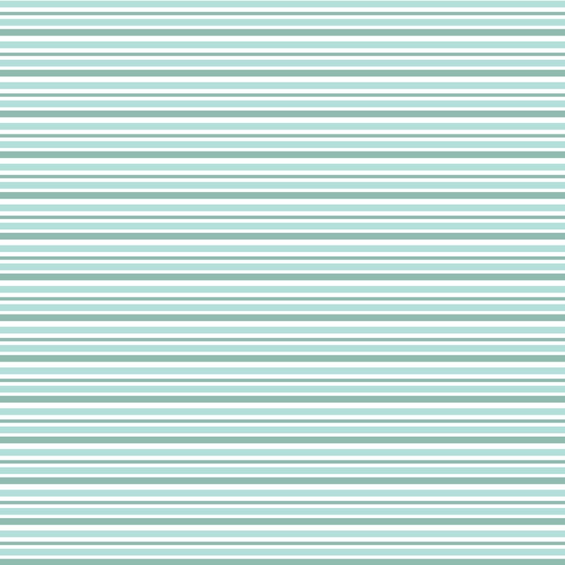 May include: A seamless pattern of horizontal stripes in shades of light blue and white.