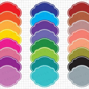 Marco digital gráfico: "Marco Clip Art" para Scrapbooking, marcos de imágenes prediseñadas, marco Tags, etiquetas Prediseñadas, fronteras Digital, marco de Scrapbook