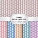 Triangle Digital Paper, Geometric Digital Paper, Scrapbook Paper ...