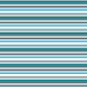 May include: A seamless pattern of horizontal stripes in shades of teal, gray, white, and black.