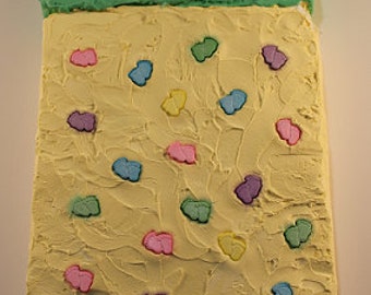 Modèle imprimable de gâteau découpé de biberon pour créer un gâteau en forme / un gâteau découpé - pour une fête prénatale, une annonce de bébé, une révélation de genre, une adoption