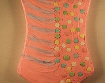 Modèle imprimable de gâteau découpé en maillot de bain pour créer un gâteau en forme de maillot de bain / gâteau découpé pour une équipe de natation, une fête de natation, un entraîneur de natation, une équipe de plongeon