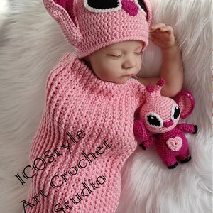 Crochet Baby Halloween Costume: Angel Outfit, Photo Prop, Toy