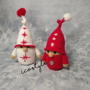 Gehäkelter Weihnachts Wichtel: Handgemachtes Amigurumi Spielzeug (15cm oder 25cm)