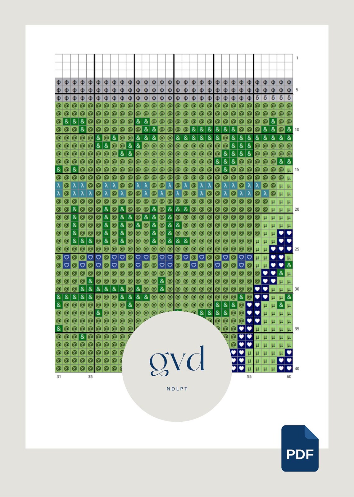 La Croix Needlepoint & Cross Stitch PDF Pattern / Design Guide - Etsy