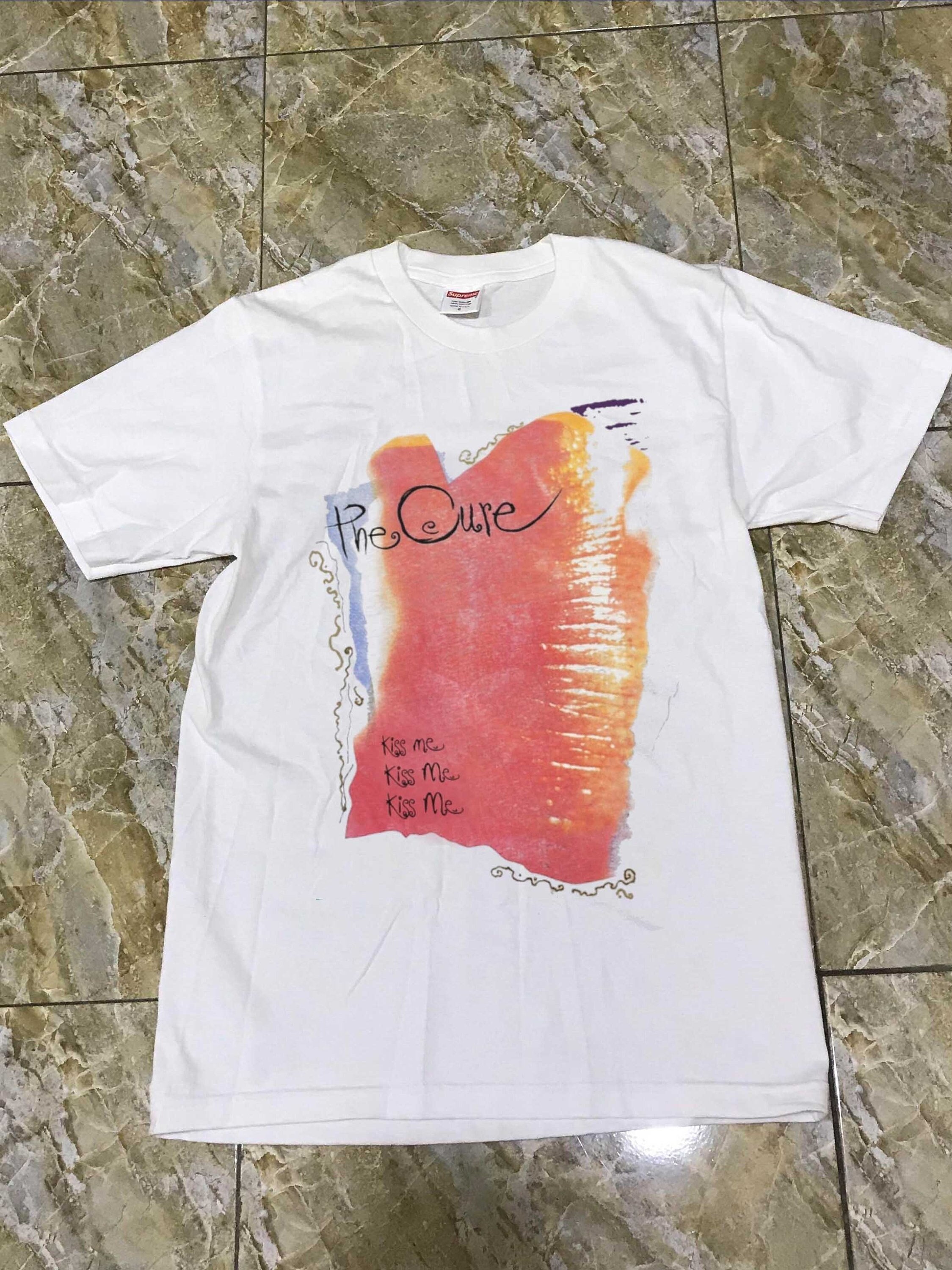 Discover The Cure Kiss Me Vintage 90s shirt, The Cure The Kissing Tour T Shirt