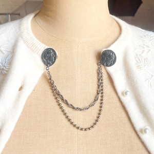 1950s Sweater Guard Pins | Roman Soldier Theme