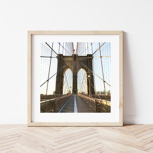 Brooklyn Bridge Photography Print, Wall Art, Brooklyn Bridge Print, New York Print [Brooklyn Bridge]