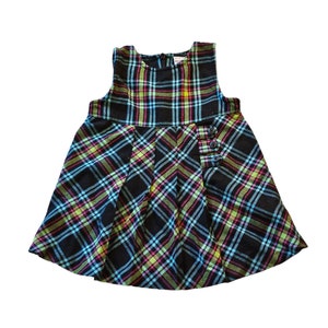 Vintage 2001 Gymboree 12-18Mo Toddler Plaid Dress