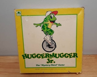 Vintage Huggermugger: the Mystery Word Board Game, Western Publishing ...