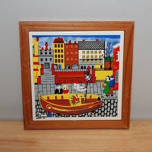 Vintage 1983 HiMark Trivet Wall Plaque