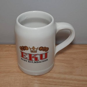 Vintage EKU Echt Kulmbacher German Beer Stein