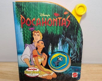Vintage Disney Pocahontas See 'N Say Storybook