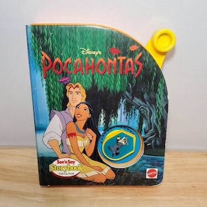 Vintage Disney Pocahontas See &#39;N Say Storybook