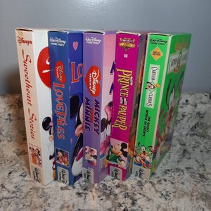 Vintage Disney Mickey Mouse & Minnie Mouse VHS