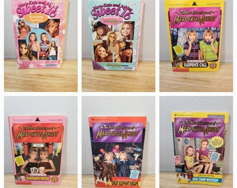 Vintage Y2K Mary Kate & Ashley Olsen Book Set of 6