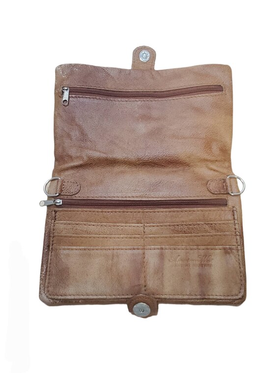 Vintage American West Leather Purse - image 3