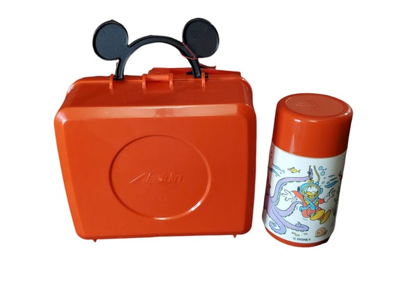 Vintage Mickey's Deep Sea Discovery Lunchbox & Th… - image 2