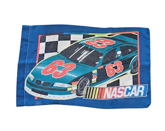 Vintage Dan River Nascar Racecar Standard Pillowcase