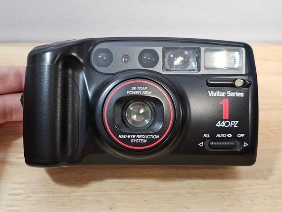 Vintage 1993 Vivitar Series 1 Point and Shoot 35mm Camera Untested