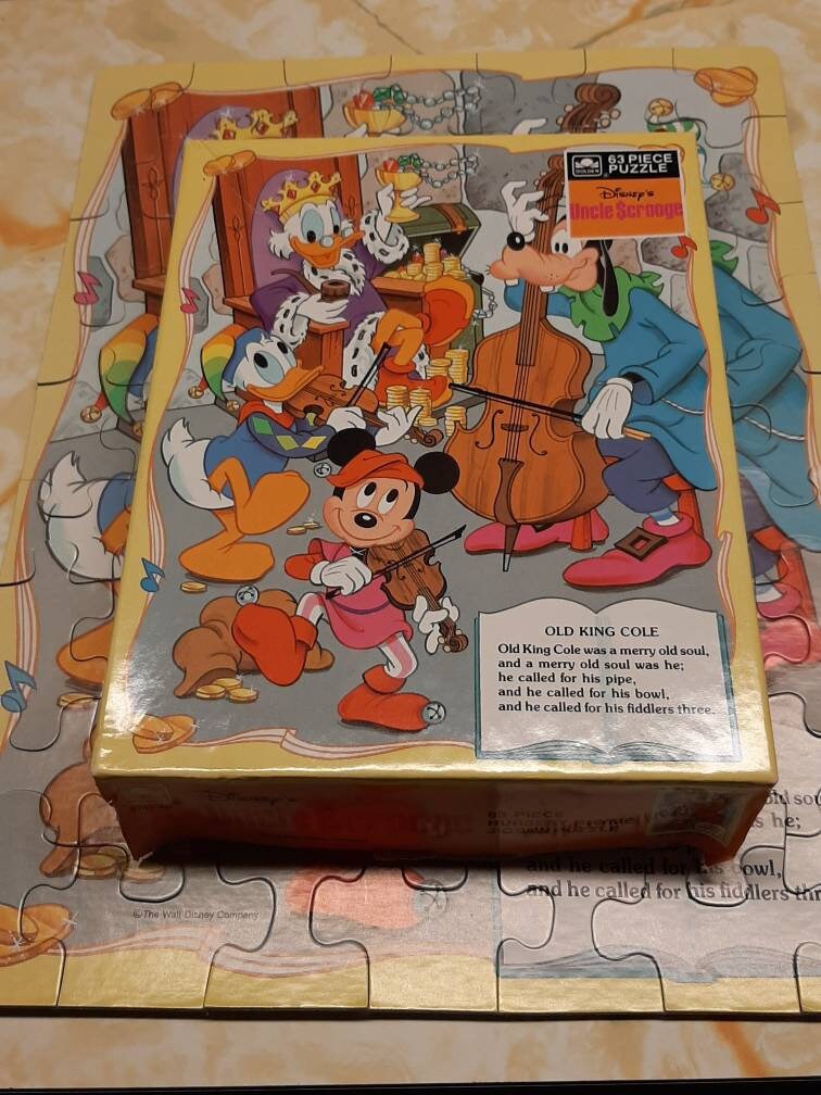 Old Mickey Puzzle - Etsy