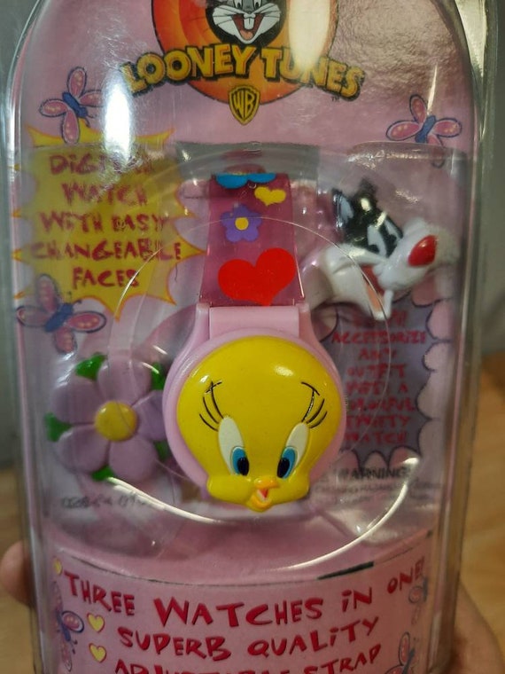 Vintage 2000 Looney Tunes Tweety Bird Watch - image 2