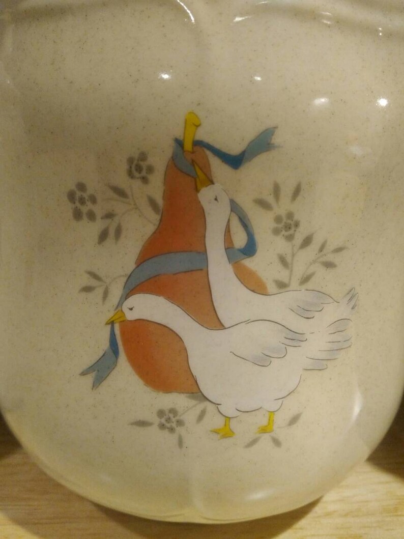 Vintage Marmalade Geese Ceramic Canister Set Etsy