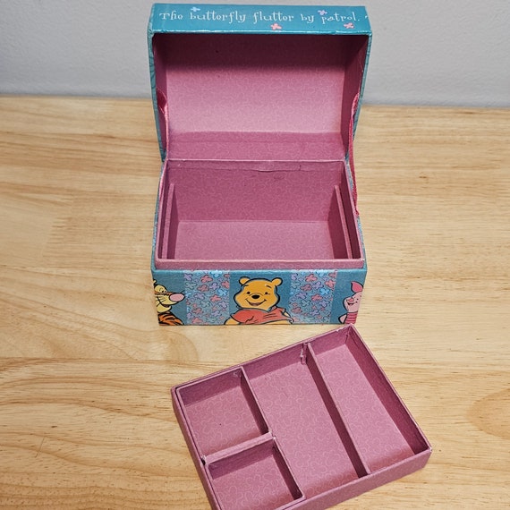 Vintage 90's Disney Winnie The Pooh Jewelry Box - image 9