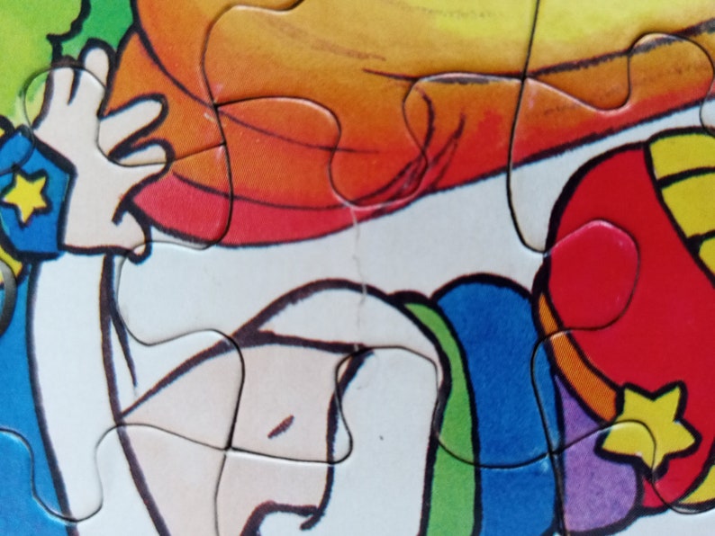 1983 Golden Rainbow Brite Jigsaw Puzzle
