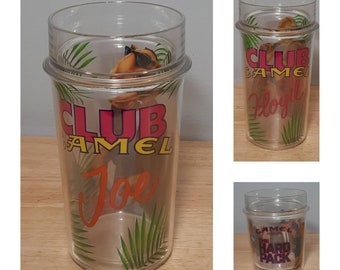 Vintage 1992 Camel Cigarettes Advertising Thermoserv Tumblers