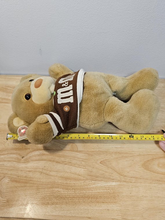 Vintage 1987 Heartline Mars M&M Teddy Bear Stuffed Animal - Etsy