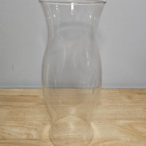 Vintage 14&quot; Hurricane Glass Globe Shade Replacement