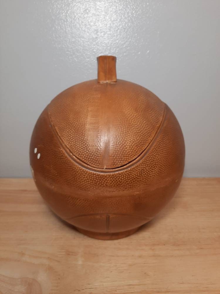 Vintage Basketball Cookie Jar Etsy