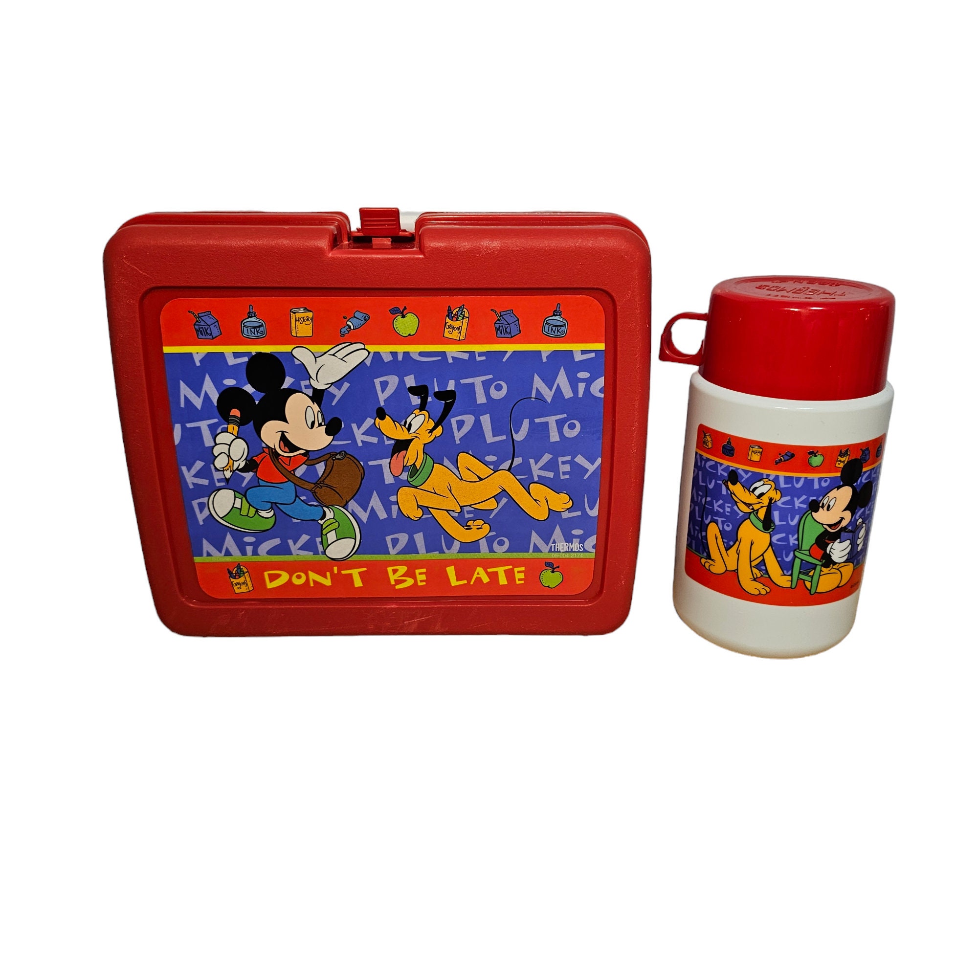 Thermos Mickey Mouse Bento Box Aladdin Kitchen Vintage Aladdin
