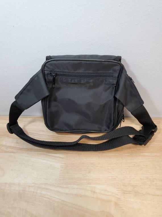 Vintage 90's Black Fanny Pack Purse - image 2