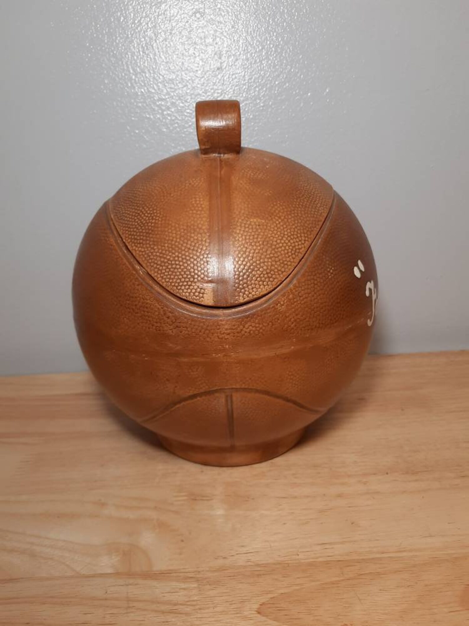 Vintage Basketball Cookie Jar Etsy