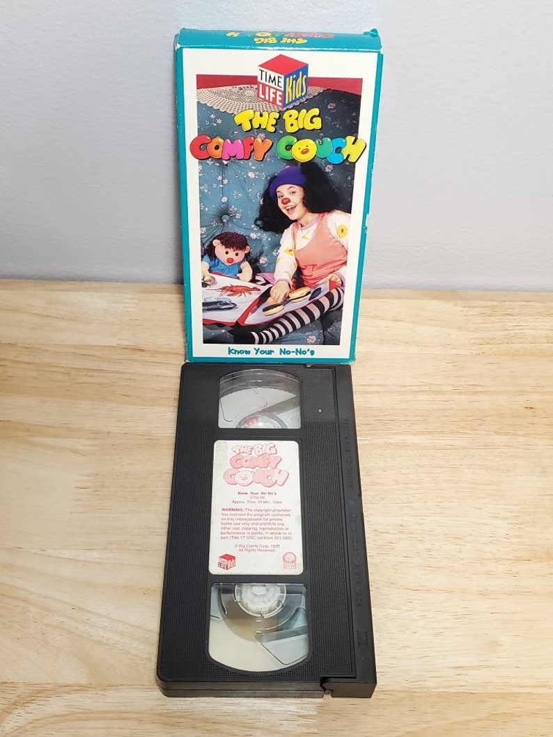 The Big Comfy Couch VHS Tapes Etsy